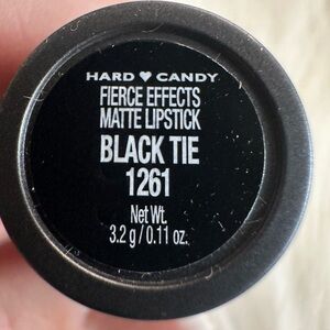 🩷5\$10 Hard Candy Fierce Effects Matte Lipstick - Black Tie